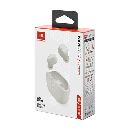 Qulaqlıq JBL Wave Buds White Jblwbudswht — Kompüterlər və noutbuklar, Bakı (2)
