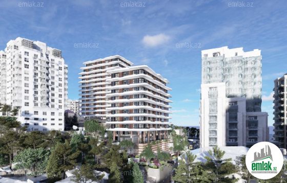 Satılır 1 otaqlı 64 m² yeni tikili Yasamal r — Mənzil (2)