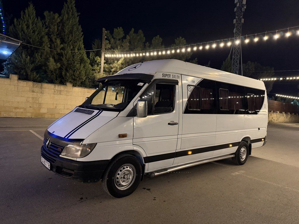 Mercedes Sprinter 313, 2.5 L, 2000 il, 432 000 km 54-BO-718 — Avtomobillər, Şirvan (3)