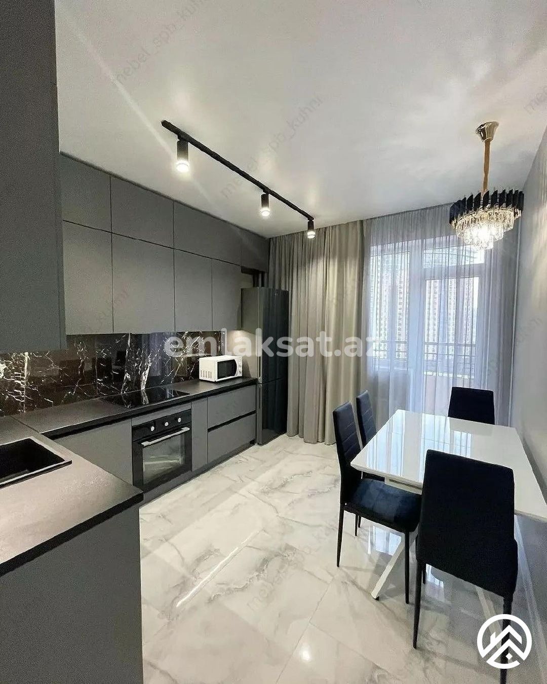 Satılır 4 otaq yeni tikili 180 m², Xətai metrosu — Mənzil, Bakı (6)