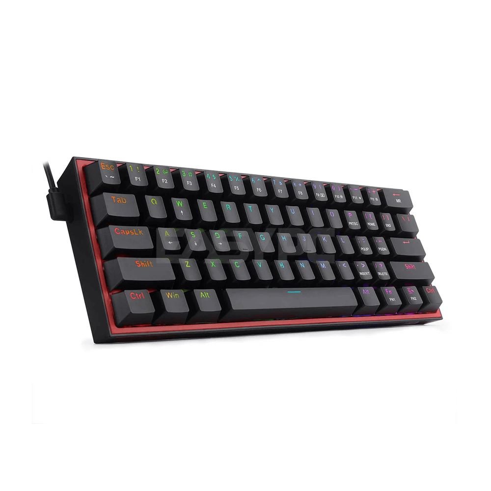 Klaviatura Redragon Fizz K617-RGB (BK) 60% Red Switch Wired mechanical keyboard (Black) — Kompüterlər və noutbuklar, Bakı (2)