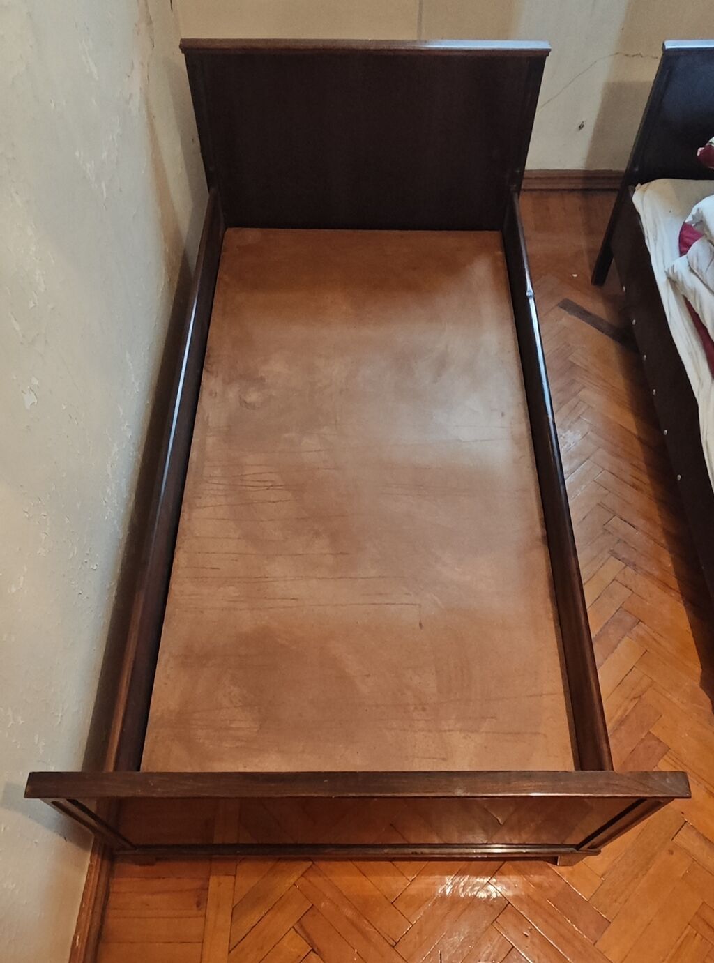 İşlənmiş, Təknəfərlik çarpayı, Bazasız, Matras ilə, Siyirməsiz, Rumıniya — Yataqlar, Bakı (3)