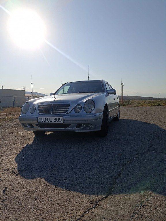 Mercedes E 230, 2.3 L, 1999 il, 434 444 km 90-UU-809 — Avtomobillər, Bakı (2)