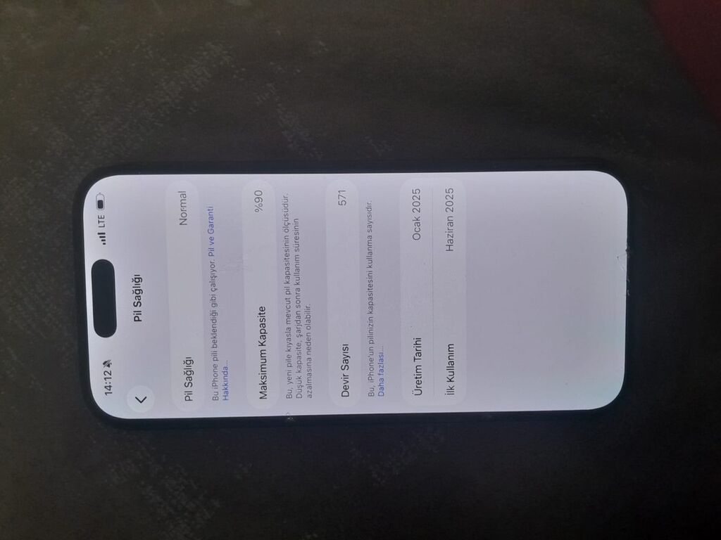 IPhone 16 Pro, 128 GB, Qara, Face ID — Apple iPhone, Xırdalan (3)