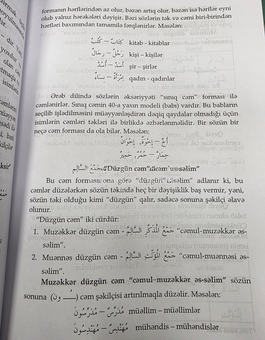 Dərslik Mədinə kursu ərəb dilinin qrammatikası — Kitablar, Bakı (4)