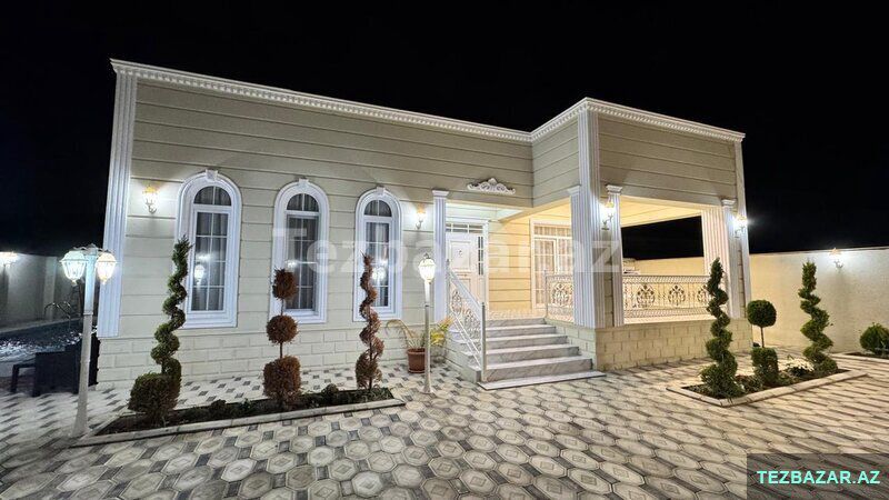 Satılır 4 otaqlı həyət evi/bağ evi 160 m², Novxanı q — Ev, villa, Bakı (10)