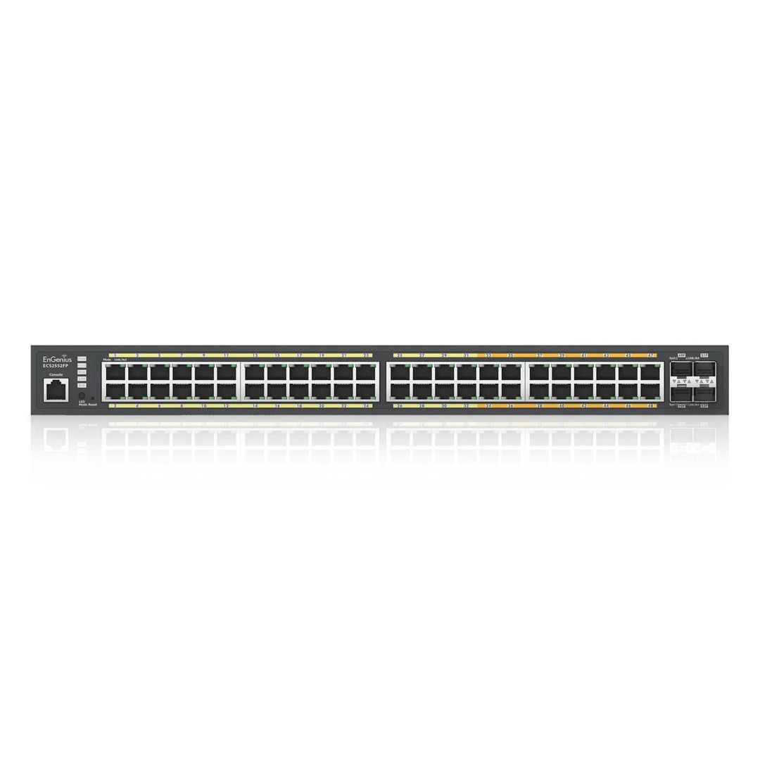 EnGenius Cloud Managed Switch with 32 GbEPoE+16x2.5G+4xSFP+,IEEE802.3at/af,740w PoE power budget ECS2552FP — Kommutatorlar və marşrutlayıcılar, Bakı (2)