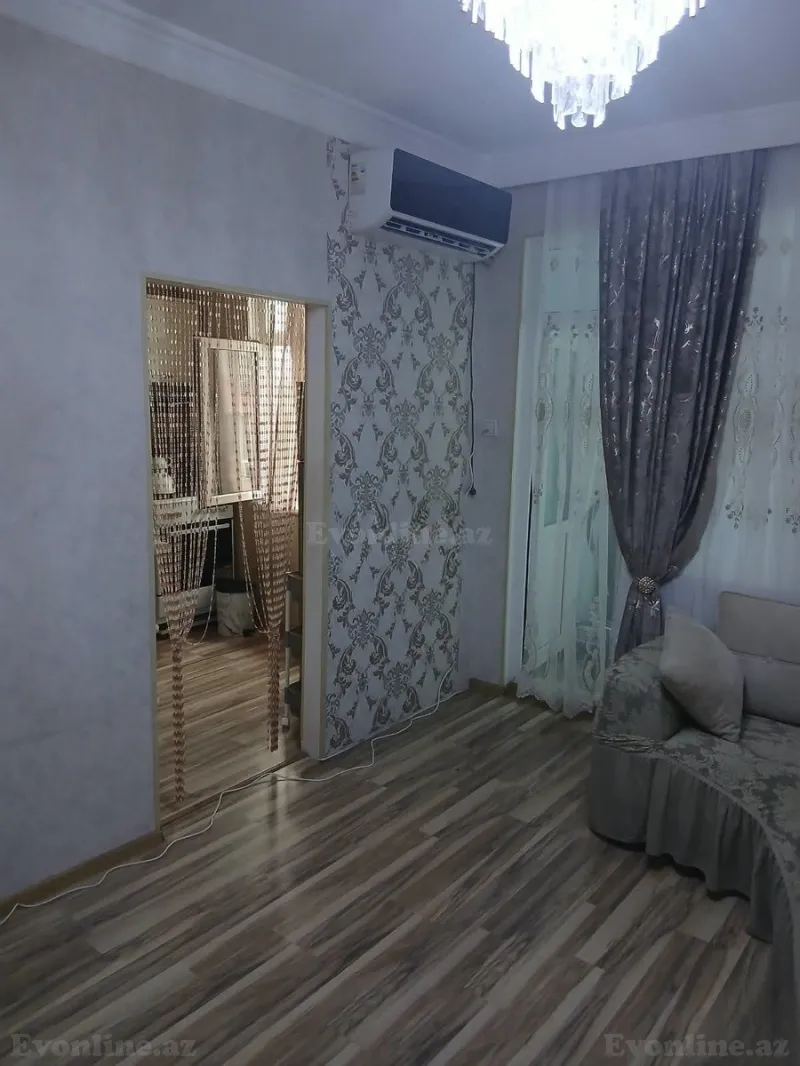 Satılır 2 otaqlı Mənzil Köhnə tikili 50 m² Bakı, Binəqədi r., Nəsimi m., 6-cı mikrorayon — Mənzil, Bakı (4)