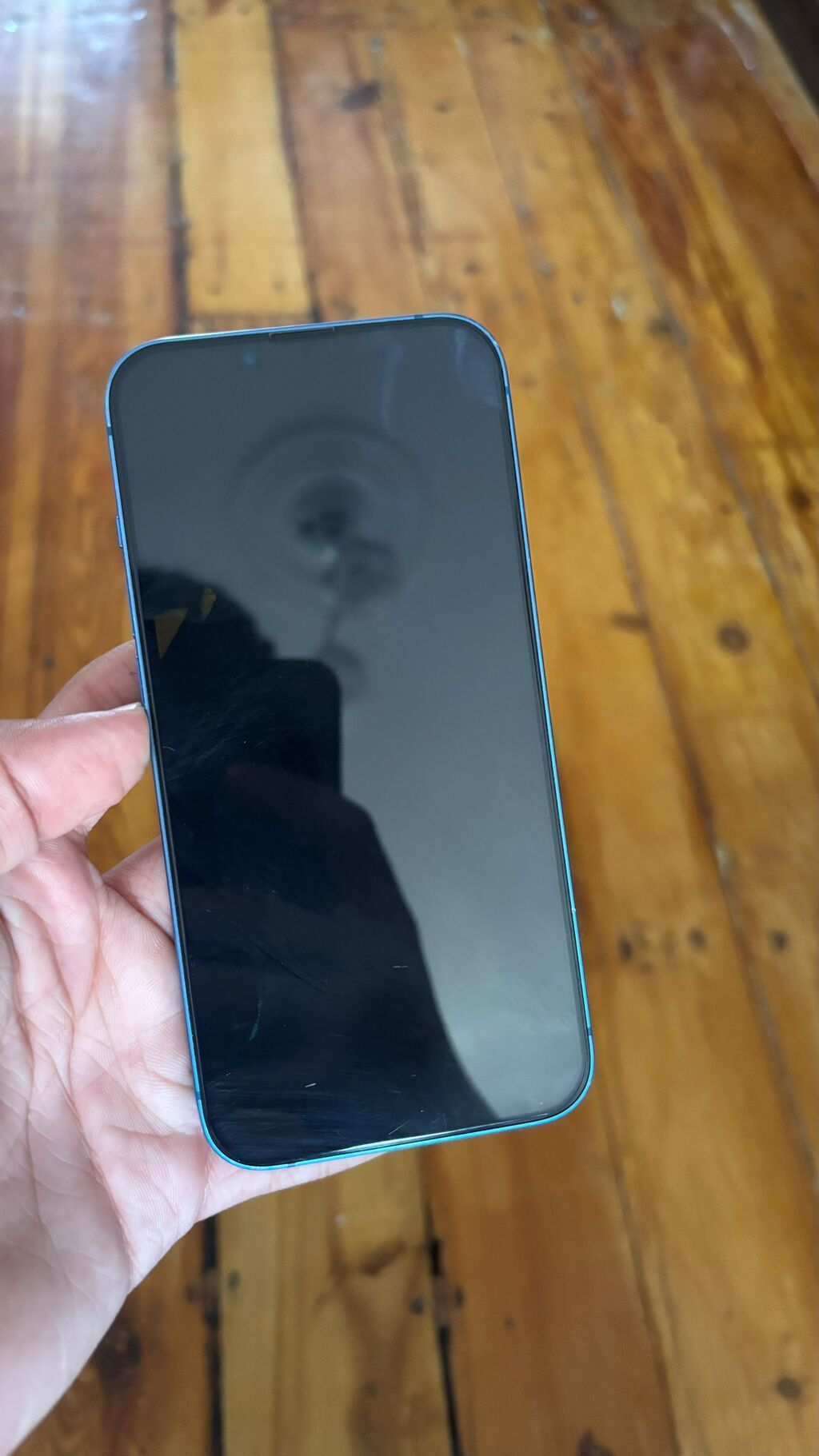 IPhone 14, Göy, Face ID — Apple iPhone, Bakı (3)