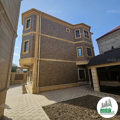 Satılır 10 otaqlı 510 m² həyət evi Ağ şəhər — Ev, villa (3)