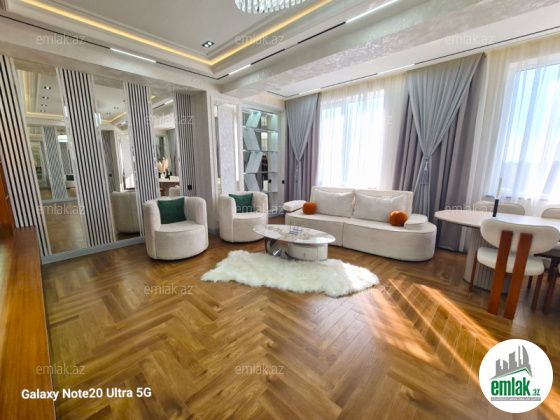 Satılır 4 otaqlı 186 m² yeni tikili Nizami r — Mənzil (2)