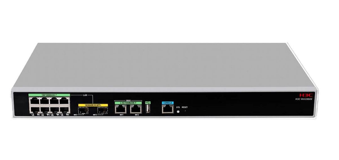H3C WX2860X Access Controller with 10*1000BASE-T Ports and 2*SFP Plus Ports Demo 9801A3TN — Şəbəkə və server avadanlığı, Bakı
