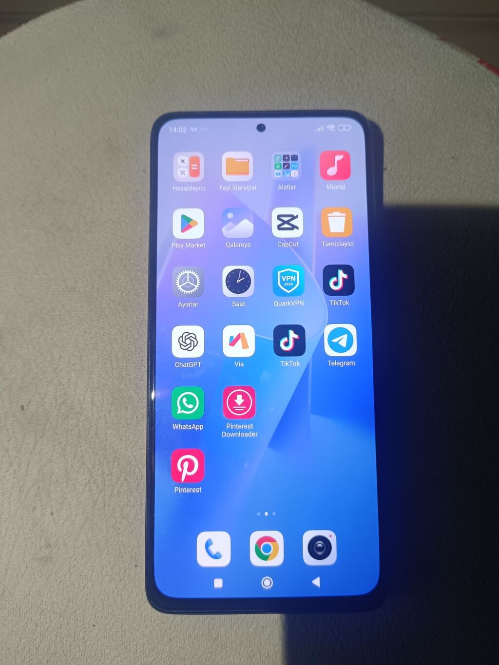 Redmi Note 12 Pro 256 GB / 8 Ram Telefon ancaq evdə işlədilib.çöl üzü — Xiaomi, Bakı (2)