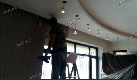 Все виды ремонтно-строительных работ. Təmir və tikinti işləri. От — Bakı