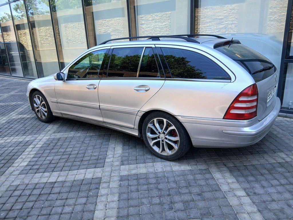 Mercedes C 200, 2.2 L, 2002 il, 368 524 km — Avtomobillər, Bakı (10)