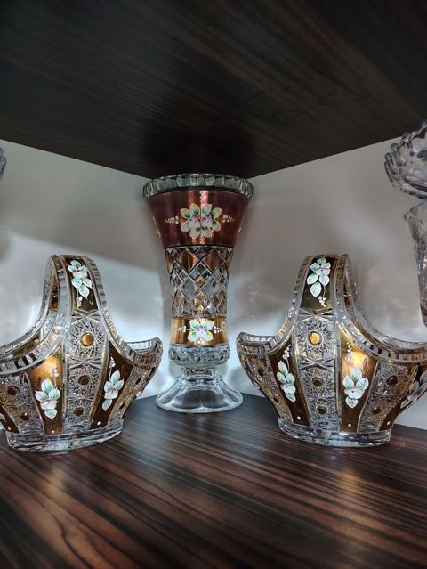 Vaza dəsti, Xrustal — Masazır