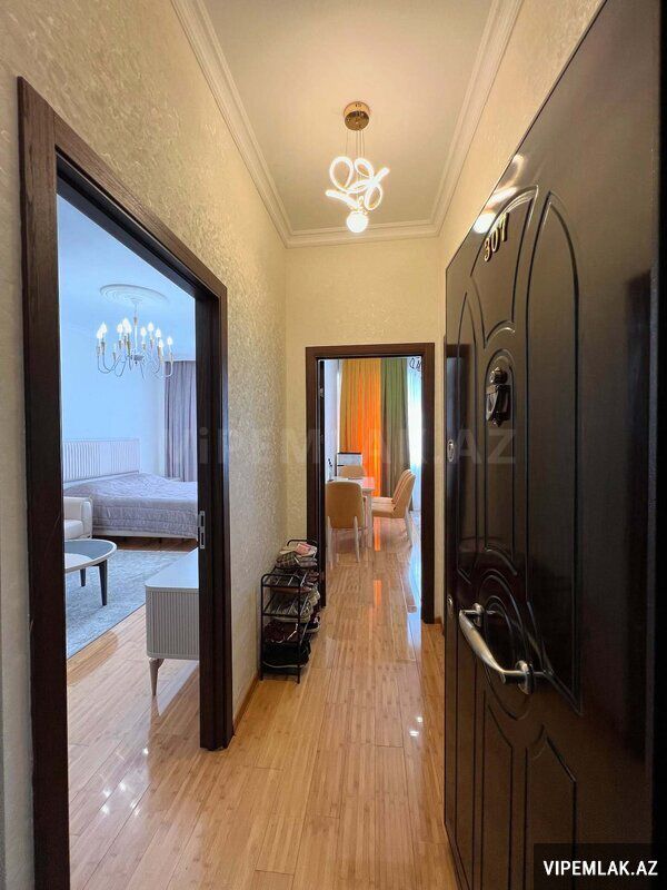 Nərimanov rayonunda 1 otaqlı Yeni tikili Kirayə verilir, 65 m² — Mənzil, Bakı (8)