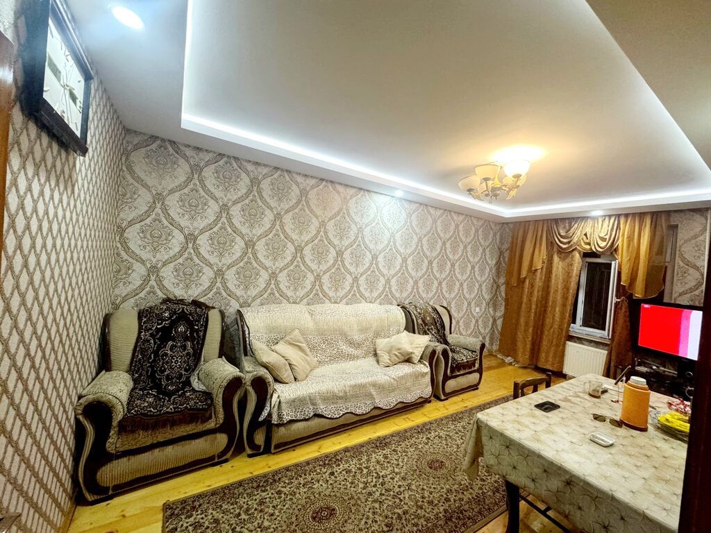 4 otaqlı mənzil – geniş və işıqlı - Plan: qonaq otağı, ayrıca mətbəx — Mənzil, Bakı (2)
