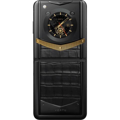 Vertu IronFlip YG Alli 12/512 GB Basalt Black — Bakı