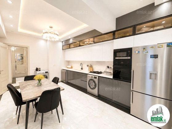 Satılır 3 otaqlı 130 m² yeni tikili Nəsimi r — Mənzil (5)