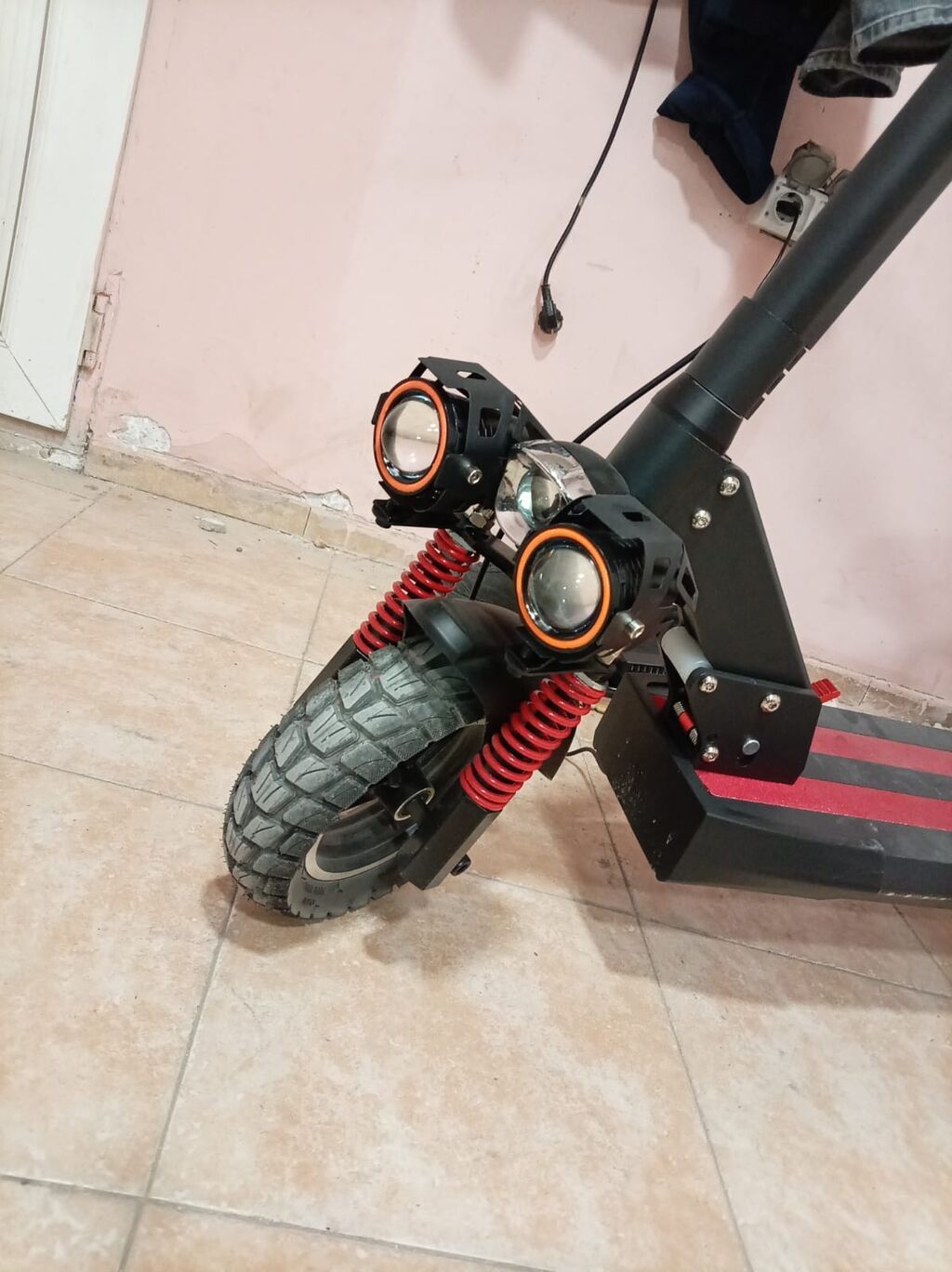 Yeni Elektrik samokat 12", 1000 Vt, 45 km/s, Ödənişli çatdırılma — Skuterlər, Bakı (4)