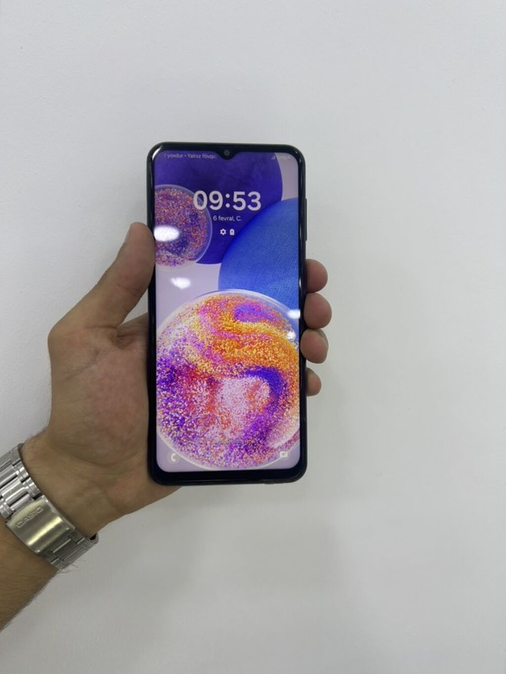 Samsung Galaxy A23 5G, 128 GB, rəng - Boz, Barmaq izi — Samsung, Gəncə (5)