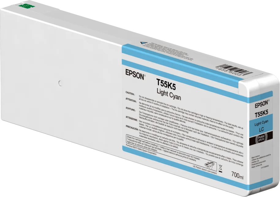Epson Kartric lıght cyan T55K500 ultrachrome hdx/hd C13T55K500 — Printerləri, Bakı