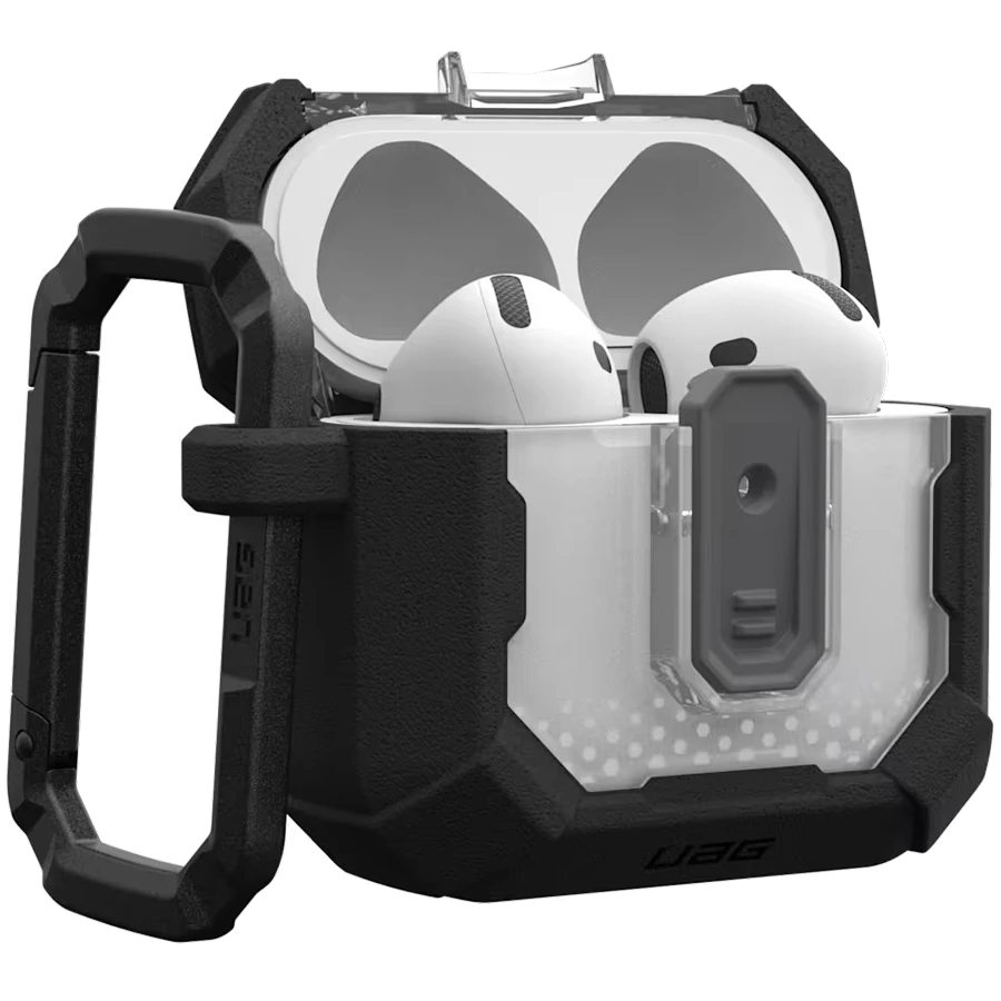 Qoruyucu örtük UAG Plasma MagSafe ilə AirPods (Gen.4) üçün, Qara — Smartfon aksesuarları, Bakı (2)