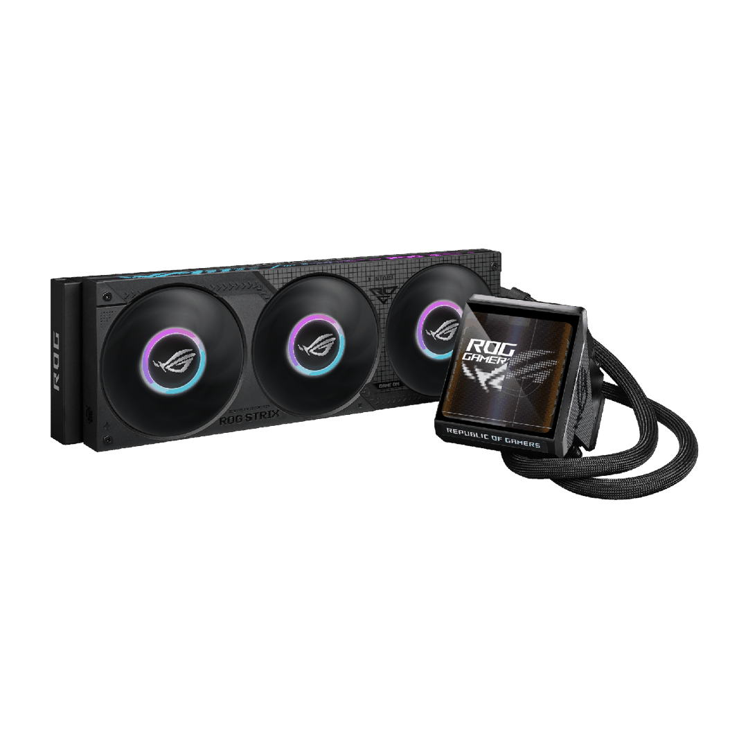 ASUS rog Strix lc ıv 360 argb LCD 90RC01M1-B0EAY0 aıo cooler — Ana platalar, Bakı (2)