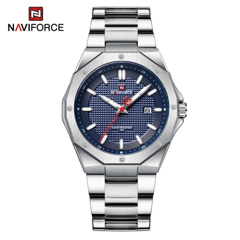 Qol saatı kişilər üçün Naviforce NF9200 Silver/Blue — Bakı