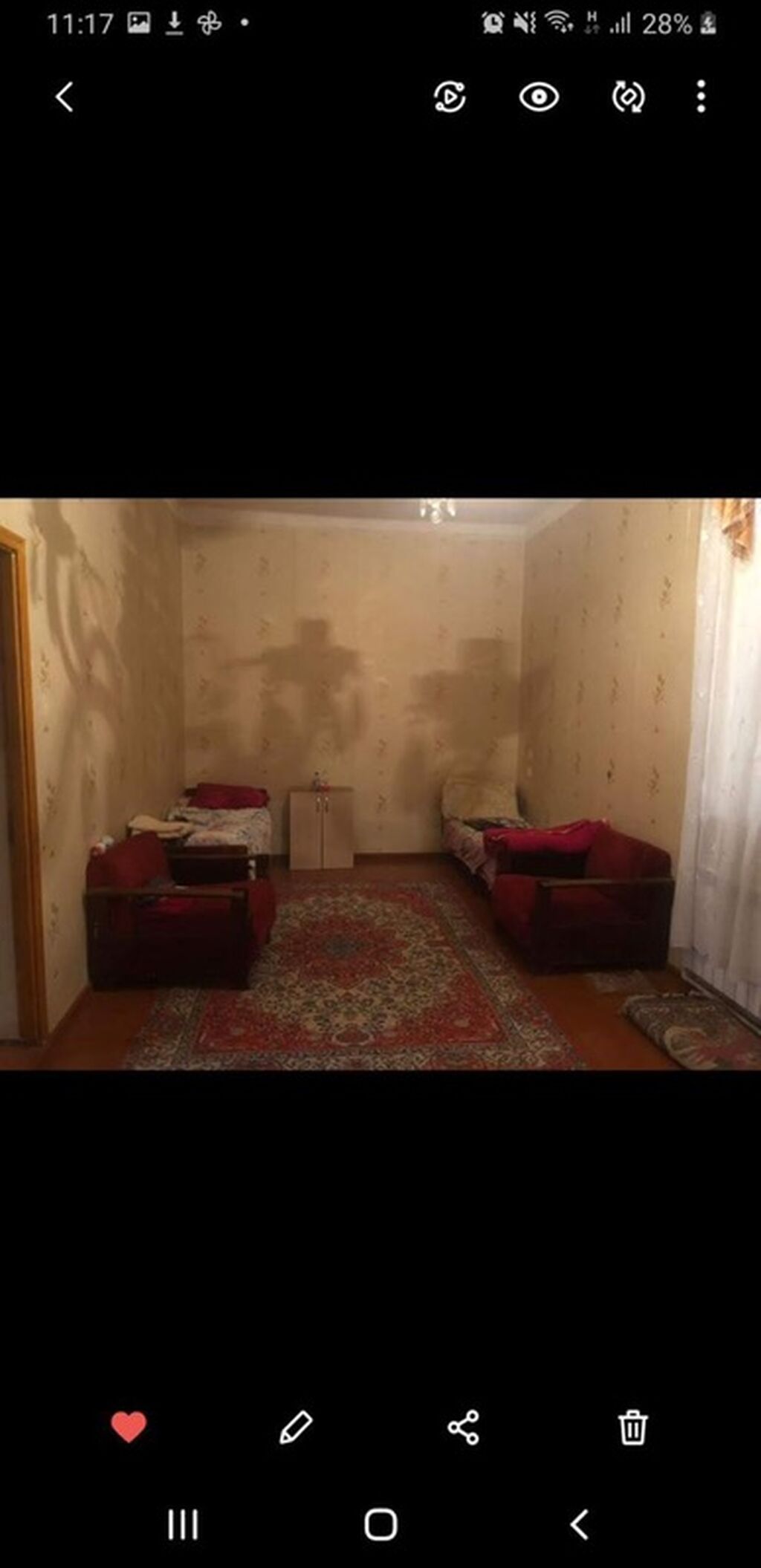 4otaqlı mənzil – tam mebellə və texnika ilə Plan: - Geniş zal — Mənzil, Bakı (4)
