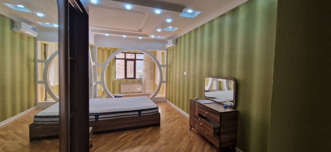 İcarəyə verilir 3 otaqlı yeni tikili 140 m² — Mənzil, Bakı (8)