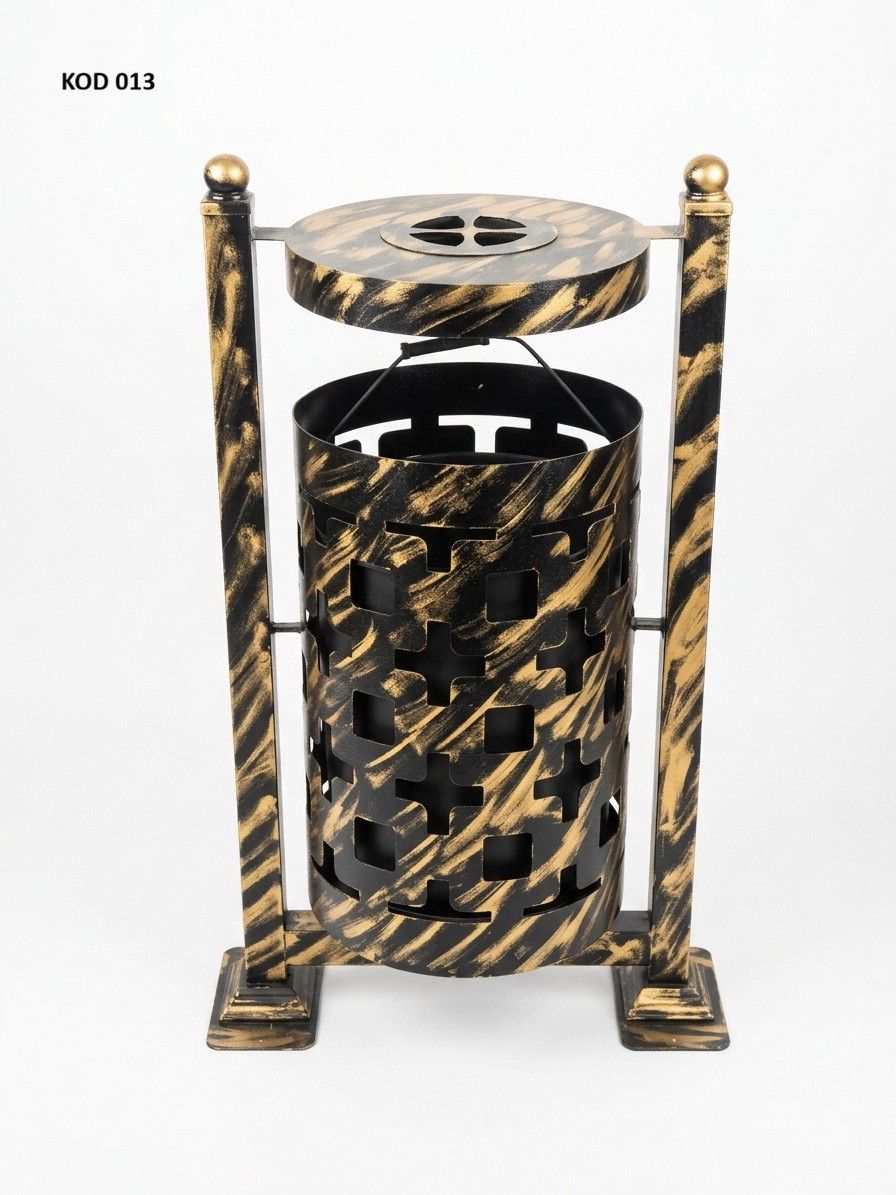 Zibil qabı, Metal, 40 L, Küçə üçün — Mallar, Bakı