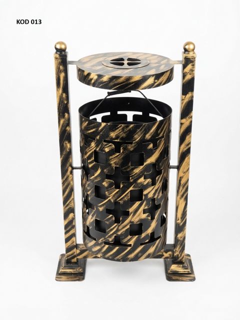 Zibil qabı, Metal, 40 L, Küçə üçün — Bakı