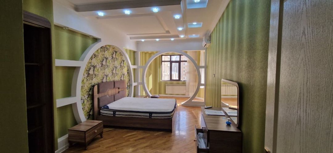 İcarəyə verilir 3 otaqlı yeni tikili 140 m² — Mənzil, Bakı (6)