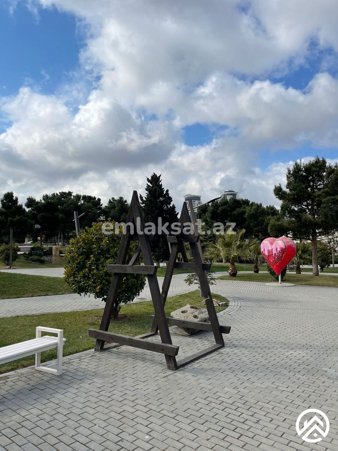 Satılır 2 otaq yeni tikili 80 m², Xətai metrosu — Mənzil, Bakı (4)