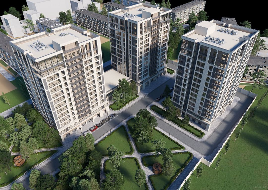 Satılır 3 otaqlı yeni tikili 95 m² — Mənzil, Bakı (11)