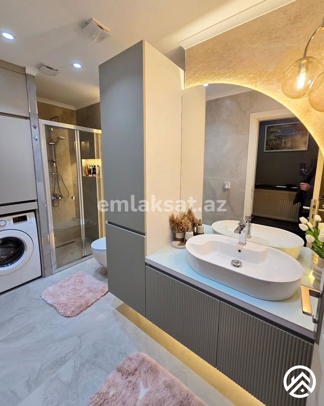 Satılır 4 otaq yeni tikili 180 m², Xətai metrosu — Mənzil, Bakı (7)