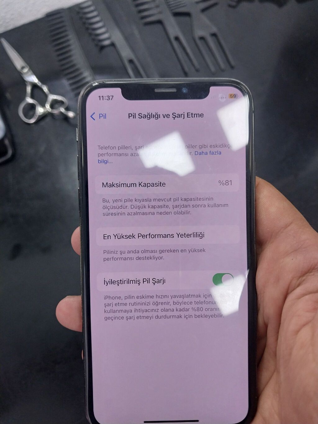 IPhone X, 64 GB, Qara, Face ID — Apple iPhone, Bakı (2)