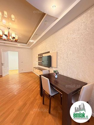 İcarəyə verilir 3 otaqlı 130 m² yeni tikili Şah İsmayıl Xətai m — Mənzil (3)