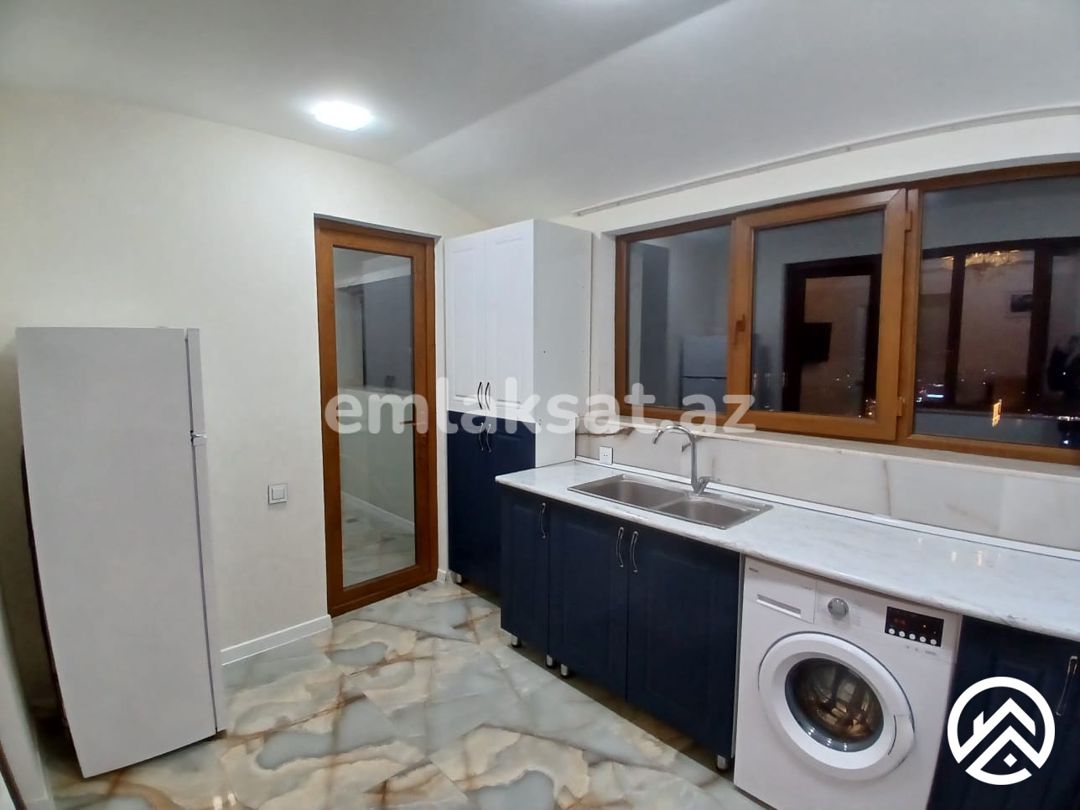 Kirayə (aylıq) 3 otaq yeni tikili 110 m², İnşaatçılar metrosu — Mənzil, Bakı (5)
