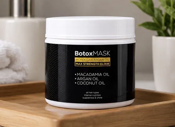 Saç maskası BotoxMASK Moroccan Argan Oil — Saç qayığı, Bakı (4)