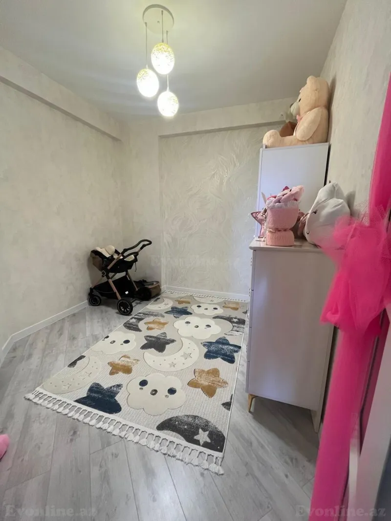 Satılır 3 otaqlı Mənzil Yeni tikili 105 m² Bakı, Yasamal r., İnşaatçılar m — Mənzil, Bakı (6)