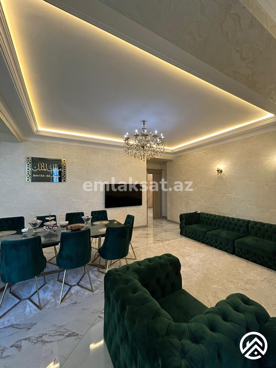 Satılır 4 otaq yeni tikili 175 m², Nəriman Nərimanov metrosu — Mənzil, Bakı (2)