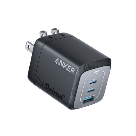 Charger Connector Travel Anker Prime 3 Ports 67W A2669313 Black — Şarj cihazları, Bakı