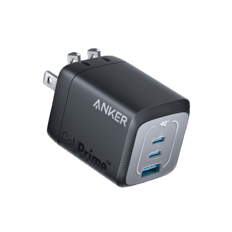 Charger Connector Travel Anker Prime 3 Ports 67W A2669313 Black — Bakı