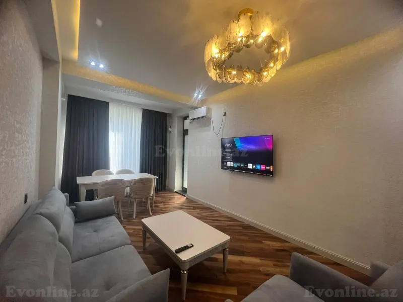 Kirayə verilir 2 otaqlı Mənzil Yeni tikili 80 m² Bakı, Abşeron r — Mənzil, Bakı (3)