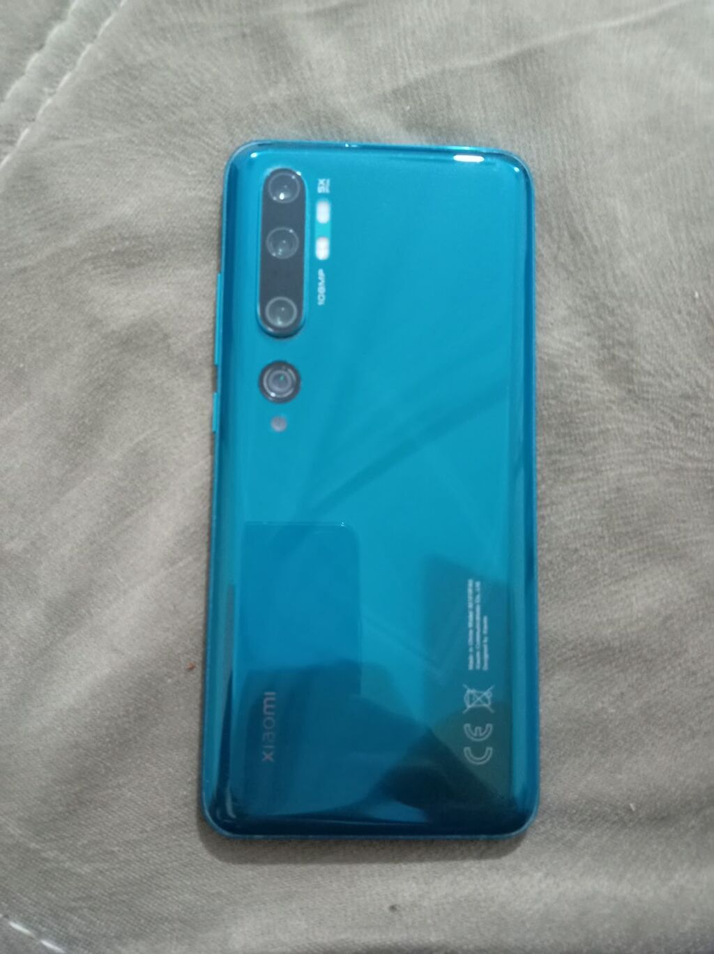 Xiaomi Mi Note 10, rəng - Mavi, Barmaq izi — Xiaomi, Bakı (2)