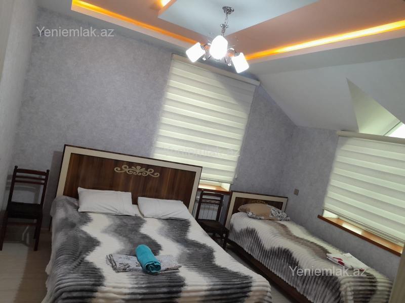 Kirayə 5 otaqlı Həyət evi / Villa, 120 m², Qəbələ — Ev, villa, Qəbələ (11)