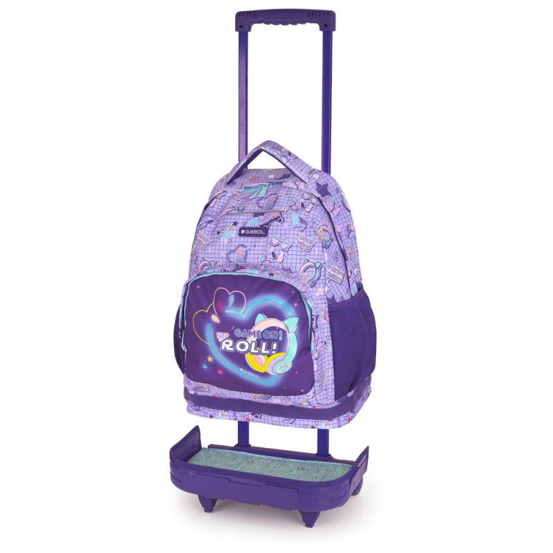 Məktəb bel çantası Gabol Funny 236084 34x46x20 sm, 1770 q, 23 l, diyircəkli — Mallar, Bakı (2)